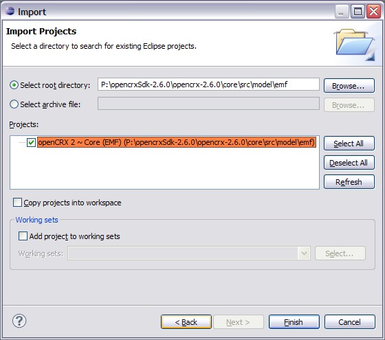opencrx core