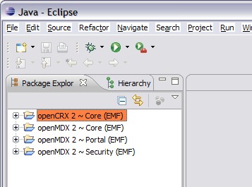 eclipse with models