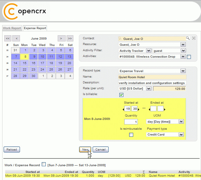 CreateWorkRecord